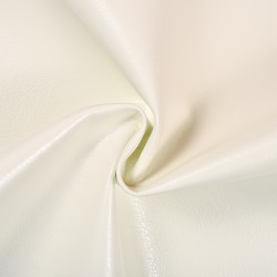 Ткань Дерматин (Кожзам) для мебели, цвет Белый (на отрез)  в Серове