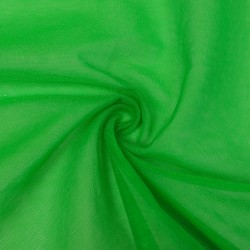 Фатин (мягкий), цвет Светло-зеленый (на отрез)  в Серове