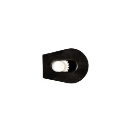 Зажим для шнура 4 мм KL цвет Чёрный + Белый (поштучно)  в Серове