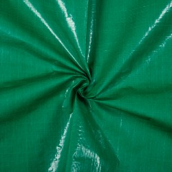 Тентовое полотно Тарпаулин 120 г/м2, Зеленый (на отрез)  в Серове