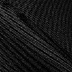 Ткань Оксфорд 600D PU, Черный (на отрез)  в Серове