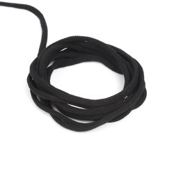 Шнур для одежды 4,5 мм, цвет Чёрный (на отрез)  в Серове