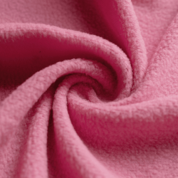Флис Односторонний 130 гр/м2, цвет Розовый (на отрез)  в Серове