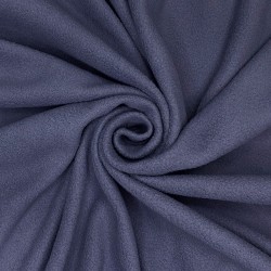 Ткань Флис Односторонний 130 гр/м2, цвет Темно-серый (на отрез)  в Серове