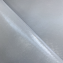 Ткань ПВХ 450 гр/м2, Серый (Ширина 160см), на отрез  в Серове