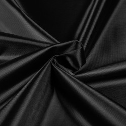 *Ткань Оксфорд 210D PU, цвет Черный (на отрез)  в Серове